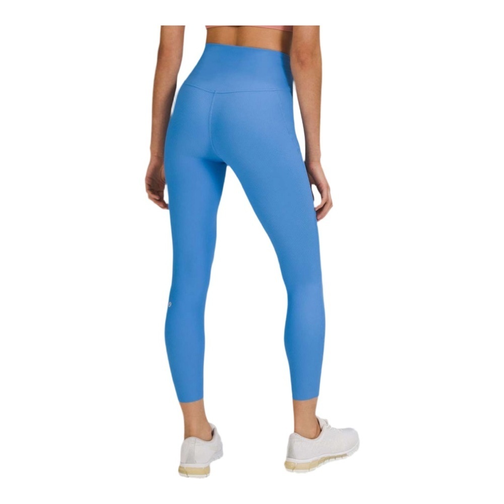 Lululemon Base Pace High-Rise Ribbed Leggings EUC Size 2